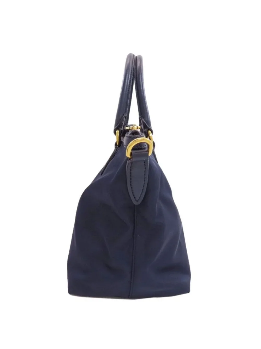 Prada Logo 2-Way Handbag Nylon